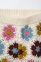 BERMUDA EN MAILLE CROCHET