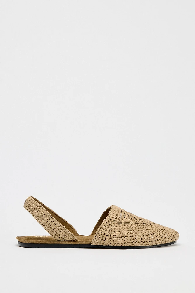 BRAIDED SLINGBACK SHOES