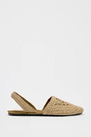 BRAIDED SLINGBACK SHOES
