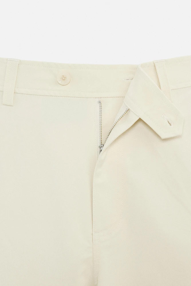 PANTALON CHINO MÉLANGE VISCOSE