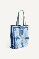 NAUTICAL BANDANA SHOPPER
