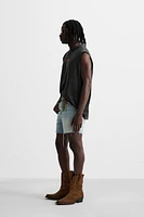 T-SHIRT DÉLAVÉ TANK IMPRIMÉS