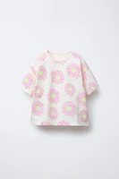 FLORAL PRINT T-SHIRT