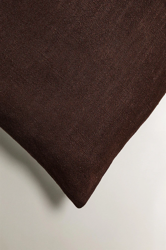 HOUSSE DE COUSSIN UNIE