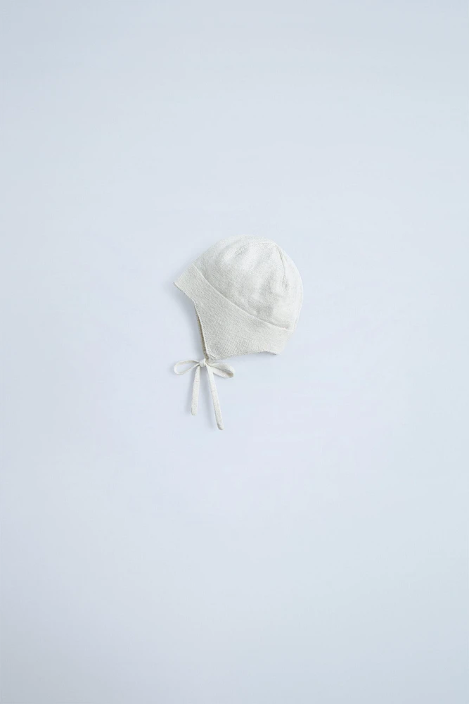 COTTON SILK BONNET