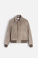 SUEDE LEATHER JACKET