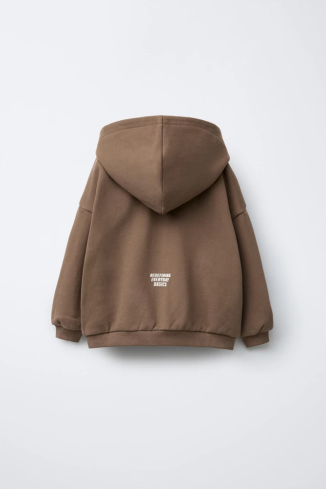 LOGO HOODED SWEATSHIRT