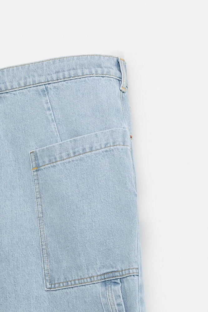 BERMUDA EN DENIM OVERSIZE