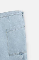 BERMUDA EN DENIM OVERSIZE
