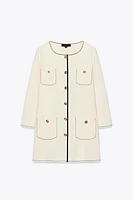 LONG KNIT JACKET