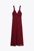 ROBE MIDI PLISSÉE