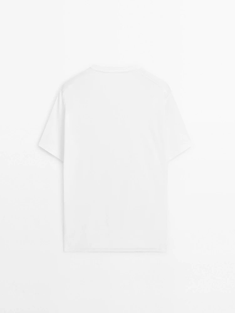 T-shirt 100 % coton mercerisé