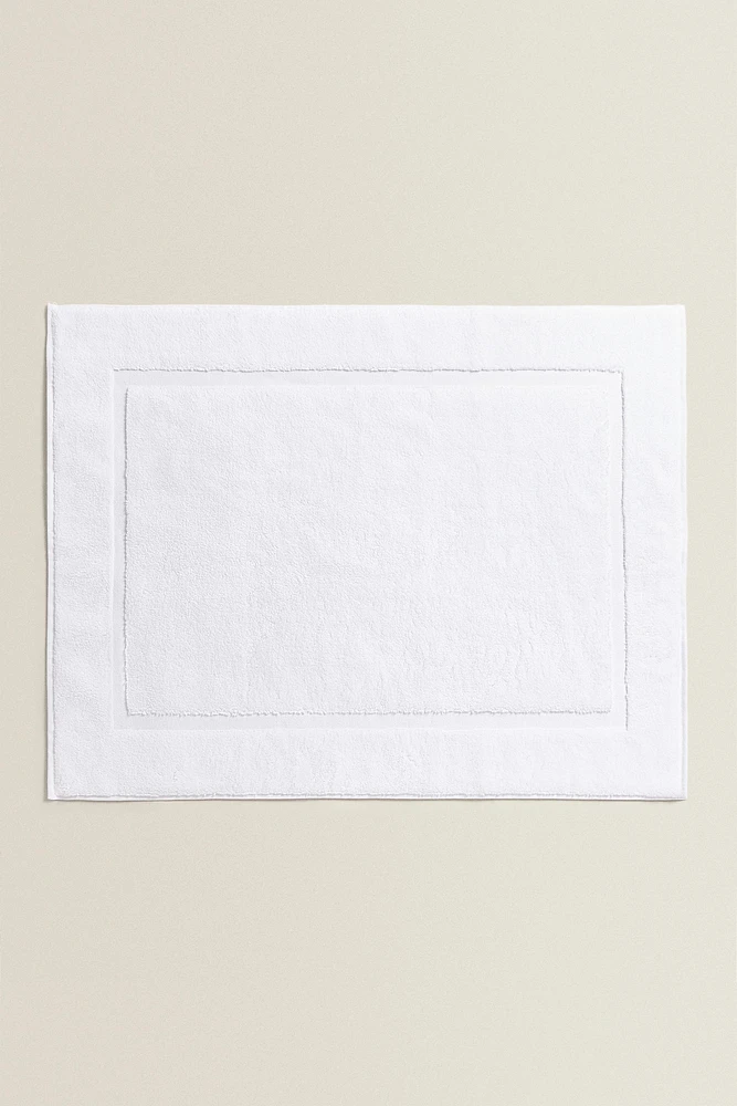TAPIS DE BAIN TISSU BOUCLÉ DOUX ANTIDÉRAPANT