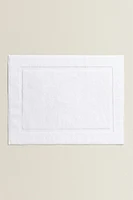 TAPIS DE BAIN TISSU BOUCLÉ DOUX ANTIDÉRAPANT