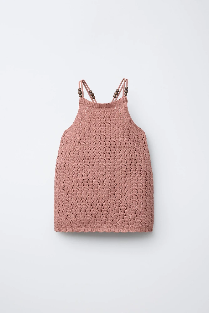 ROBE EN MAILLE FANTAISIE