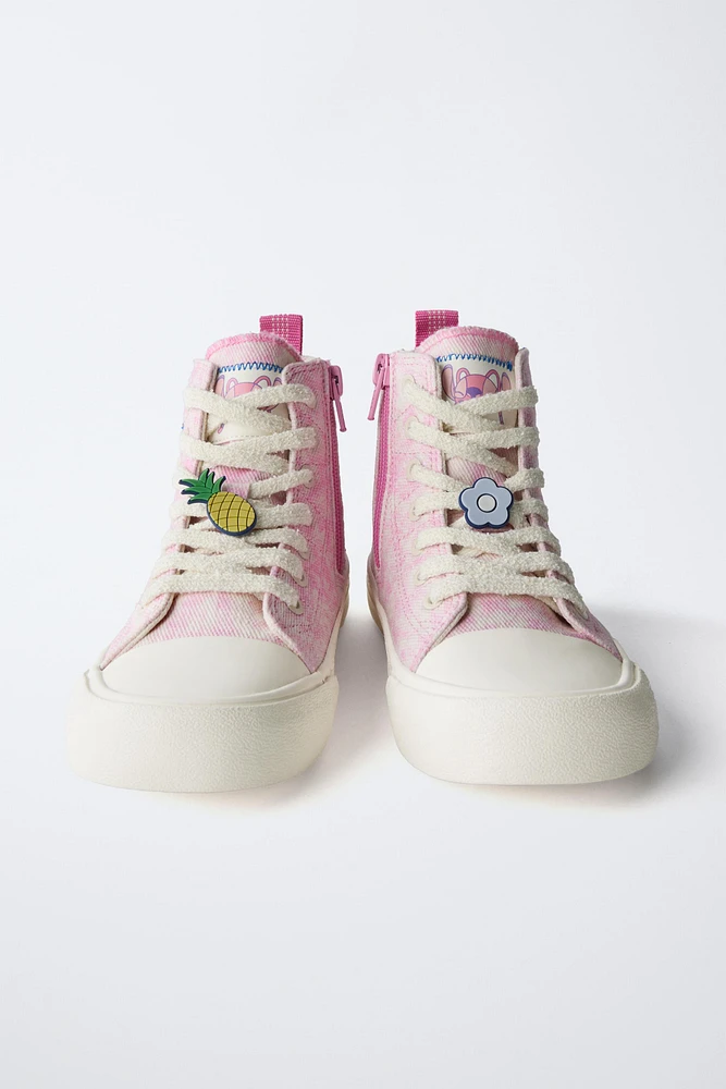 LILO & STITCH © DISNEY HIGH-TOP SNEAKERS