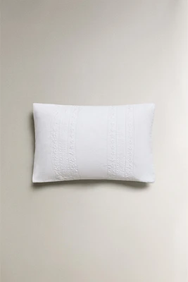 HOUSSE DE COUSSIN BRODERIES