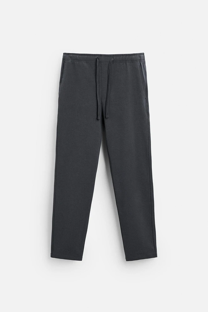 JOGGER WAIST STRETCH PANTS