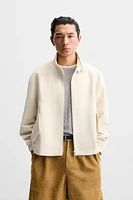 TEXTURED COTTON JACKET