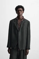 BLAZER DE COSTUME 100 % LIN