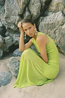 COMBINATION KNIT DRESS