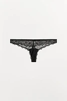 LACE THONG