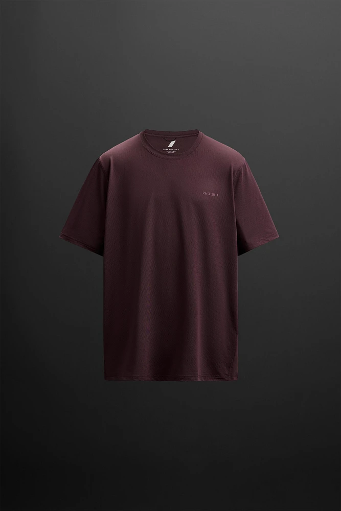 T-SHIRT PERFORÉ IMPRIMÉ