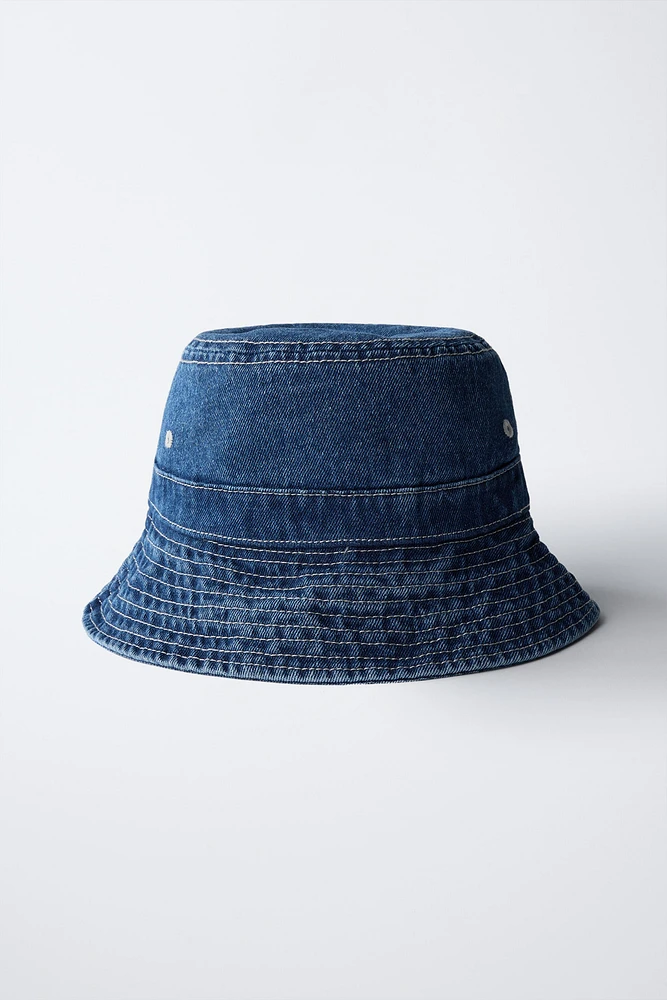 DENIM BUCKET HAT