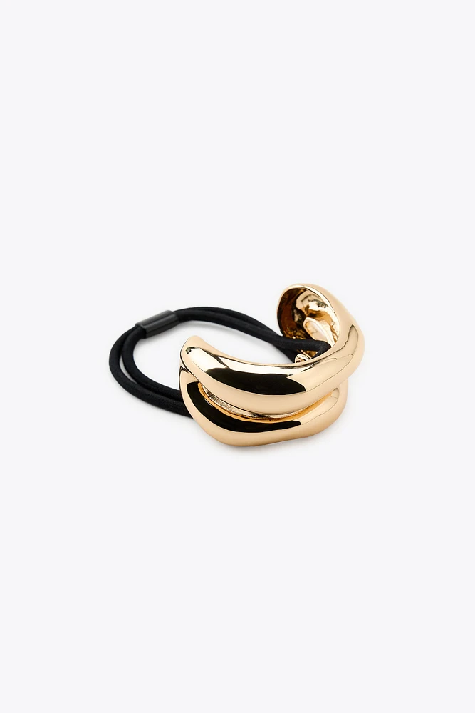 DOUBLE METAL HAIR TIE