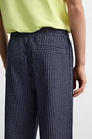 PANTALON RELAXED FIT SEERSUCKER