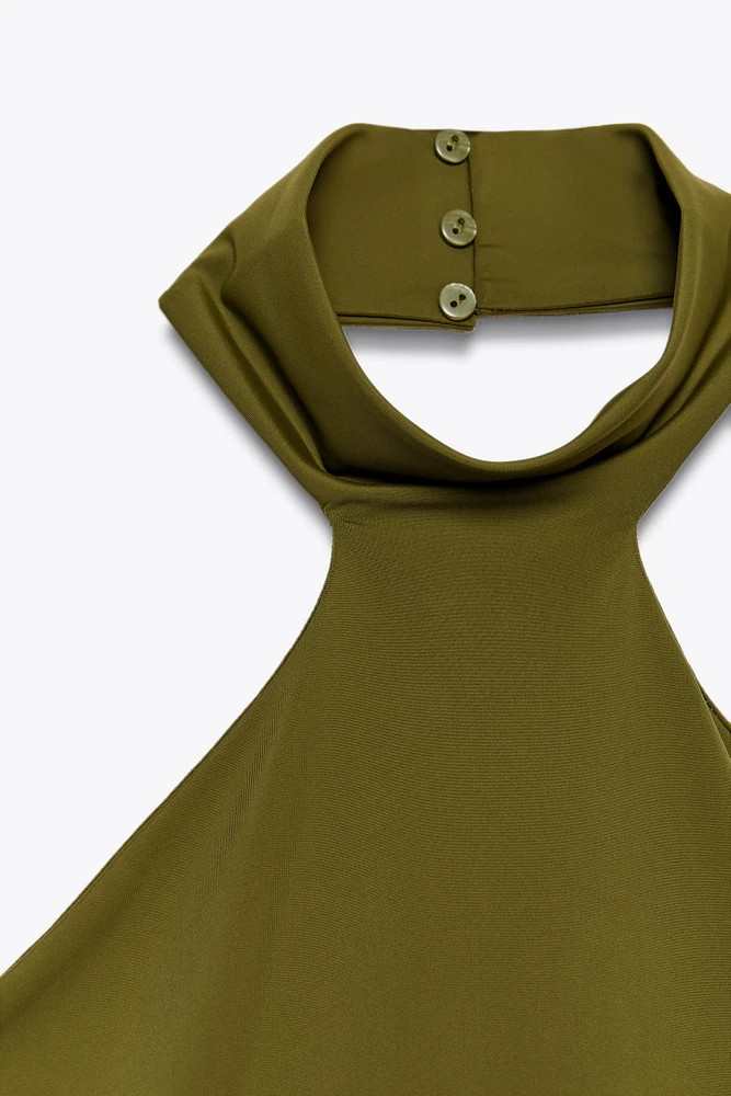TOP HALTER POLYAMIDE