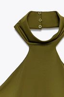 TOP HALTER POLYAMIDE