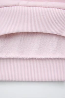 ENSEMBLE SWEAT AVEC PIÈCE ET LEGGING RIB IMPRIMÉ