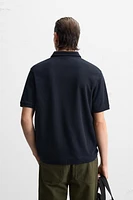 TEXTURED POLO