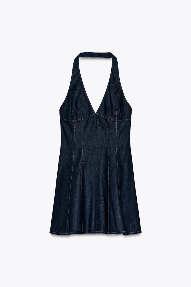 halter neck peplum dress Hiley Halterneck peplum Sharara 6XL main image 0