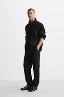 100% LINEN LIMITED EDITION OVERSHIRT