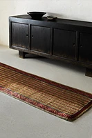 WOVEN STRAW RUNNER RUG