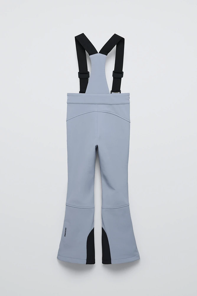 WINDPROOF AND WATER RESISTANT RECCO® SYSTEM SUSPENDER PANTS SKI COLLECTION