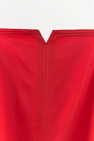 SATIN EFFECT TANK TOP