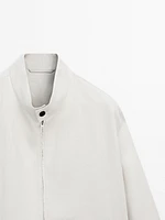Veste légère 100 % lin