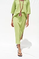 JUPE MIDI EN MAILLE