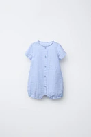 GINGHAM ROMPER