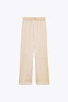 PANTALON EFFET FROISSÉ