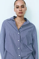 OVERSIZED POPLIN SHIRT