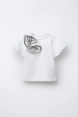T-SHIRT À FLEURS