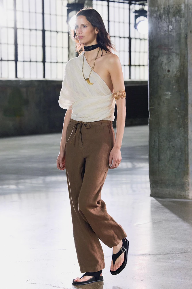 PANTALON LIN 100 % ZW COLLECTION