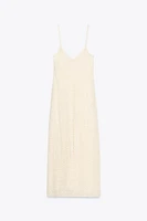 CROCHET STRAPPY DRESS