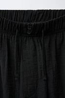WRINKLED EFFECT PANTS