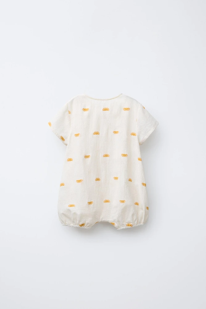 BARBOTEUSE EN JACQUARD SOLEILS