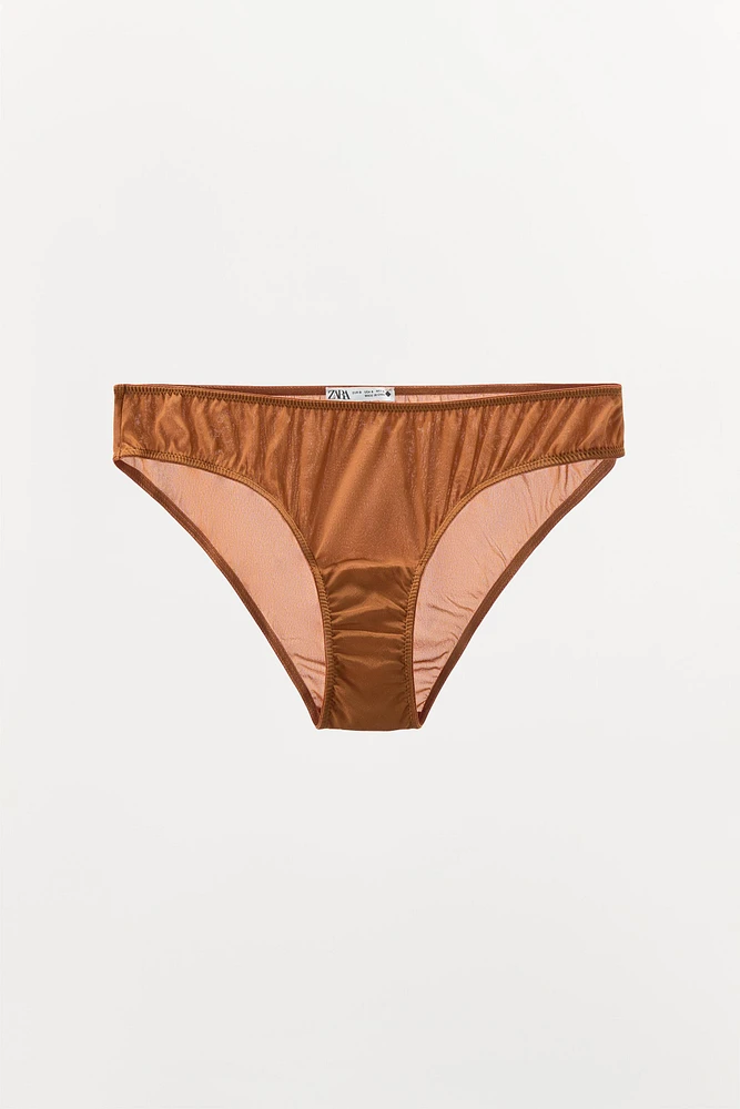 LIMITED EDITION SILK PANTIES